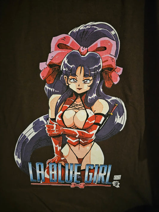 L La Blue Tee