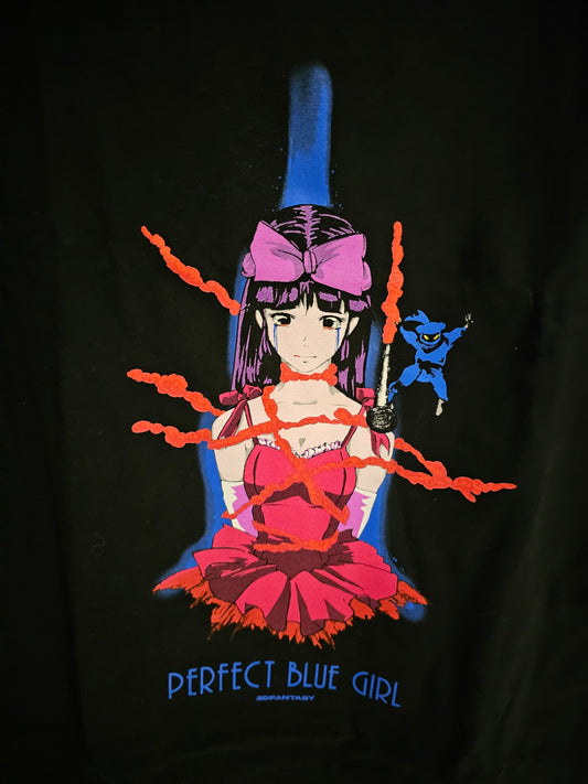 L Perfect Blue Girl Tee
