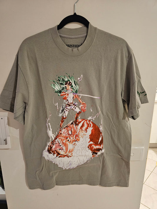 M Cleaning Guy With Monkey Tee